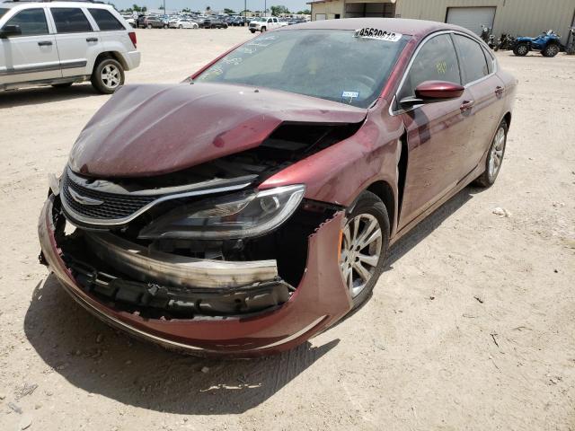 Photo 2 from auction – 2015 CHRYSLER 200 LIMITE with VIN 1C3CCCAB5FN743954