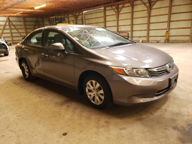 HONDA CIVIC LX 2012 with VIN 2HGFB2F42CH017278 - Photo from auction