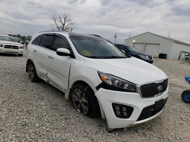 KIA SORENTO SX 2016 with VIN 5XYPKDA15GG107637 - Photo from auction