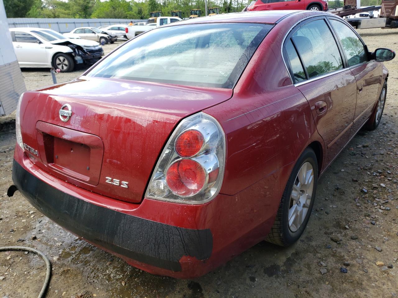 Photo 4 from auction – 2006 NISSAN ALTIMA S with VIN 1N4AL11D36N324984