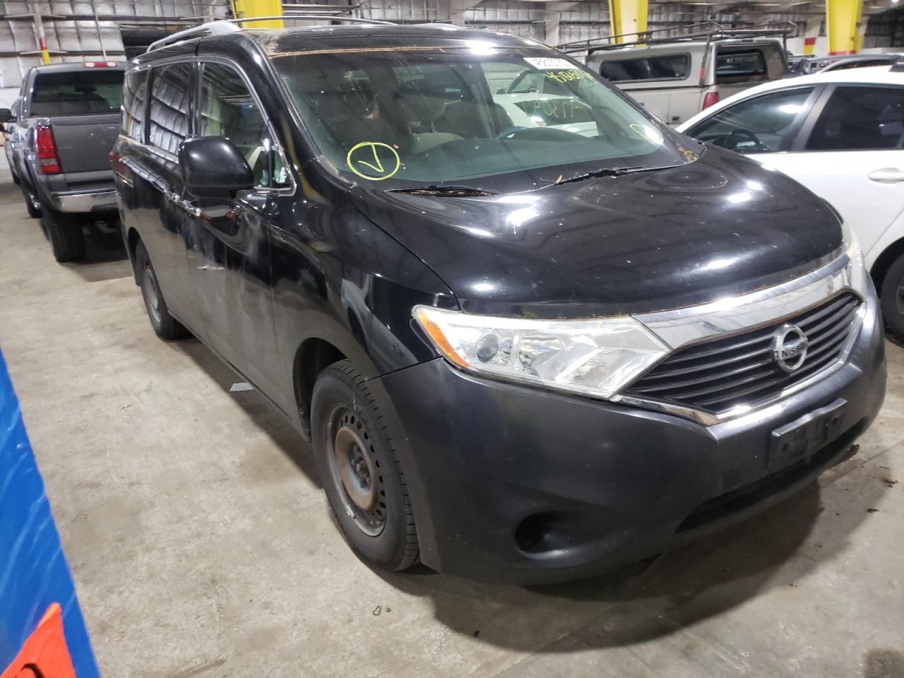 Photo 1 from auction – 2012 NISSAN QUEST S with VIN JN8AE2KP5C9043278