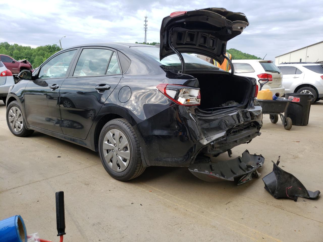 Photo 9 from auction – 2019 KIA RIO S with VIN 3KPA24AB3KE201780