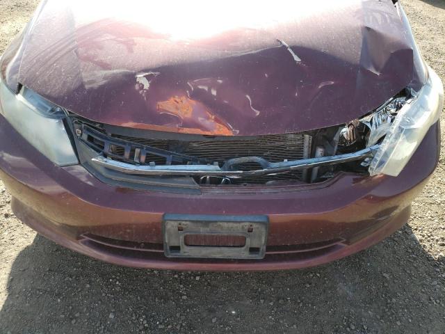 Photo 9 from auction – 2012 HONDA CIVIC LX with VIN 2HGFB2F57CH571490