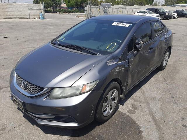 Photo 2 from auction – 2013 HONDA CIVIC LX with VIN 2HGFB2F55DH515680