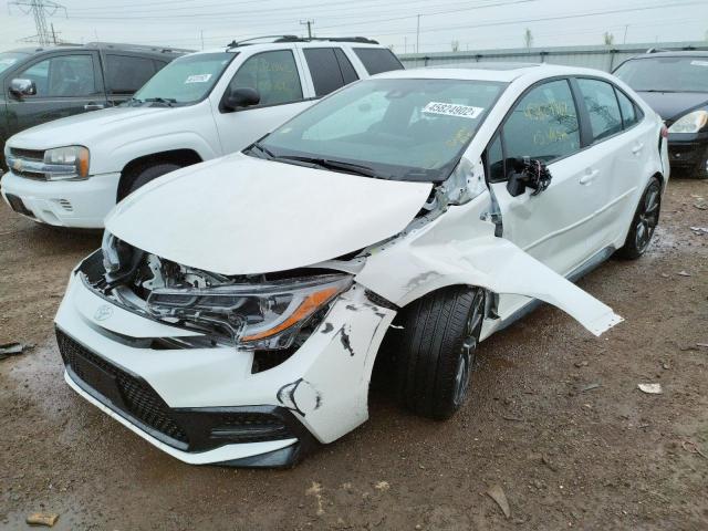 Photo 2 from auction – 2021 TOYOTA COROLLA SE with VIN 5YFP4MCE6MP094625