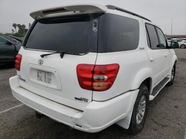 Photo 4 from auction – 2004 TOYOTA SEQUOIA LI with VIN 5TDZT38A34S232785