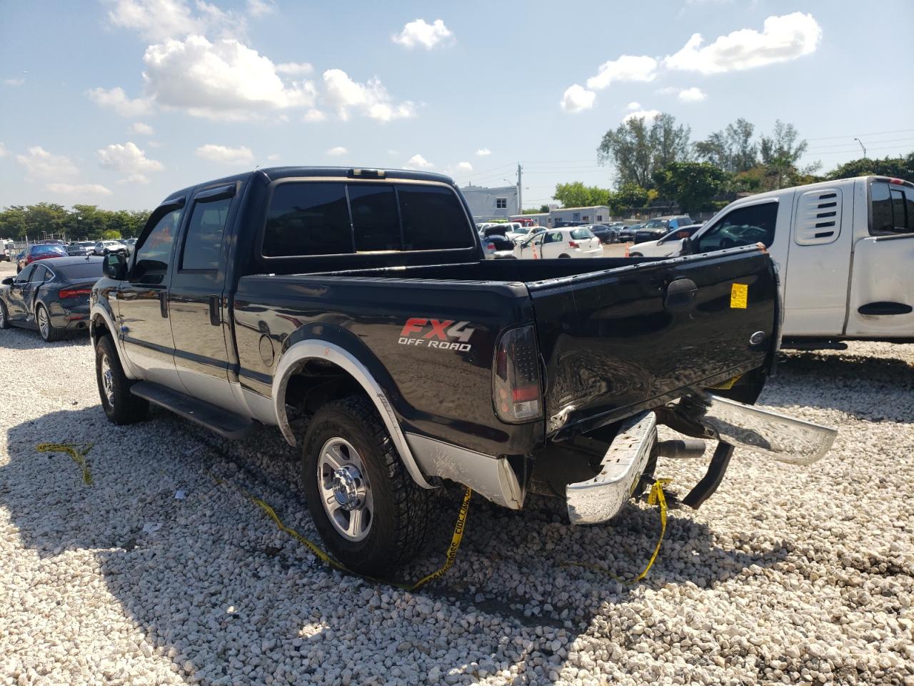 Photo 3 from auction – 2005 FORD F250 SUPER with VIN 1FTSW21565EC36157