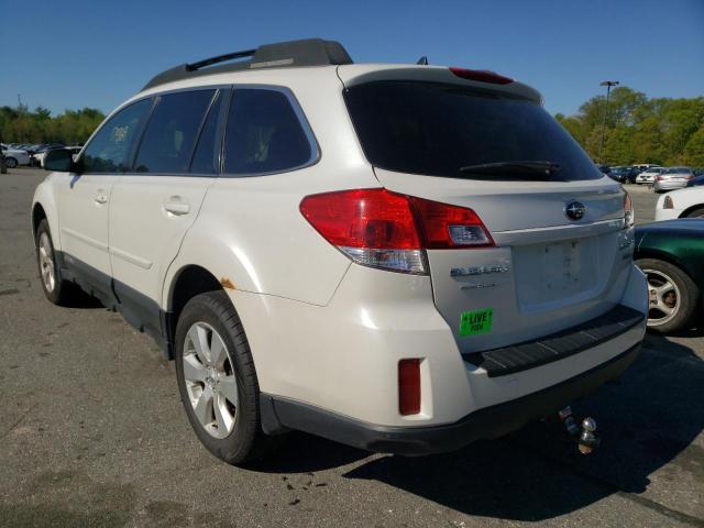 Photo 3 from auction – 2011 SUBARU OUTBACK 2. with VIN 4S4BRCJC9B3431524