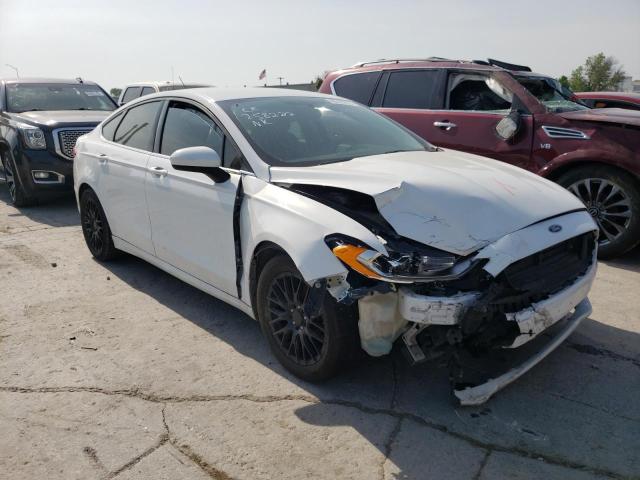 FORD FUSION SE 2017 with VIN 3FA6P0HD5HR257542 - Photo from auction