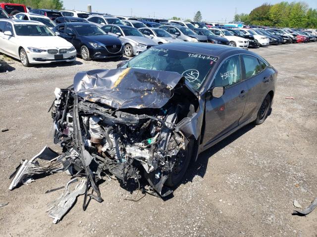 Photo 2 from auction – 2019 HONDA CIVIC EX with VIN 2HGFC2F79KH039445