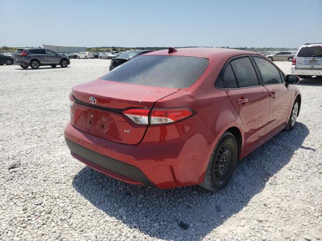 Photo 4 from auction – 2021 TOYOTA COROLLA LE with VIN JTDEPMAE1MJ138732