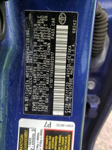Photo 10 from auction – 2016 TOYOTA CAMRY LE with VIN 4T1BF1FK6GU602017