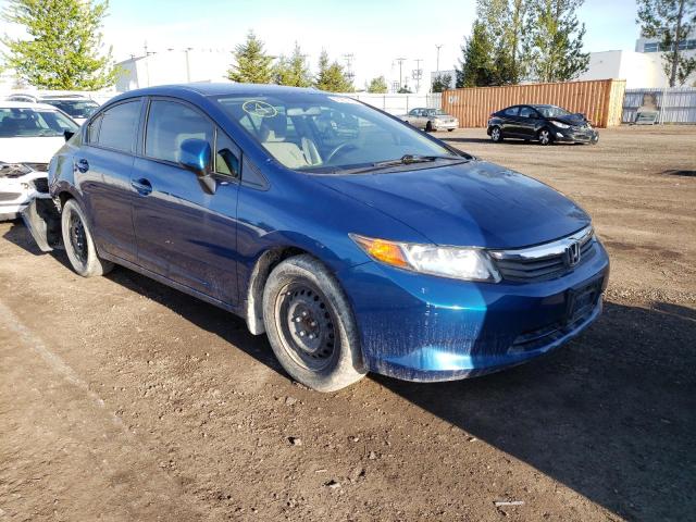 HONDA CIVIC LX 2012 with VIN 2HGFB2F45CH002435 - Photo from auction