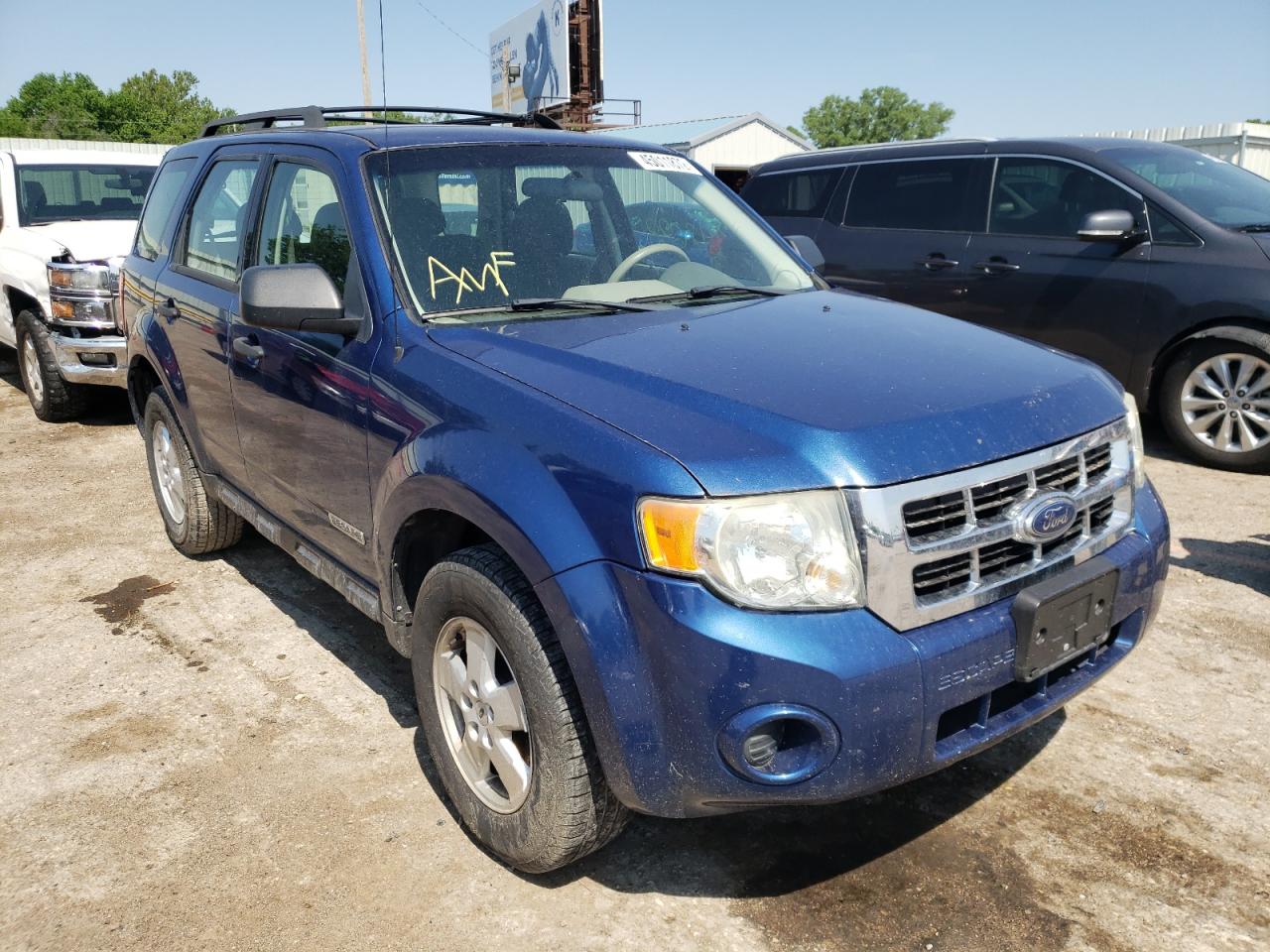 FORD ESCAPE XLS 2008 with VIN 1FMCU02Z68KE65813 - Photo from auction