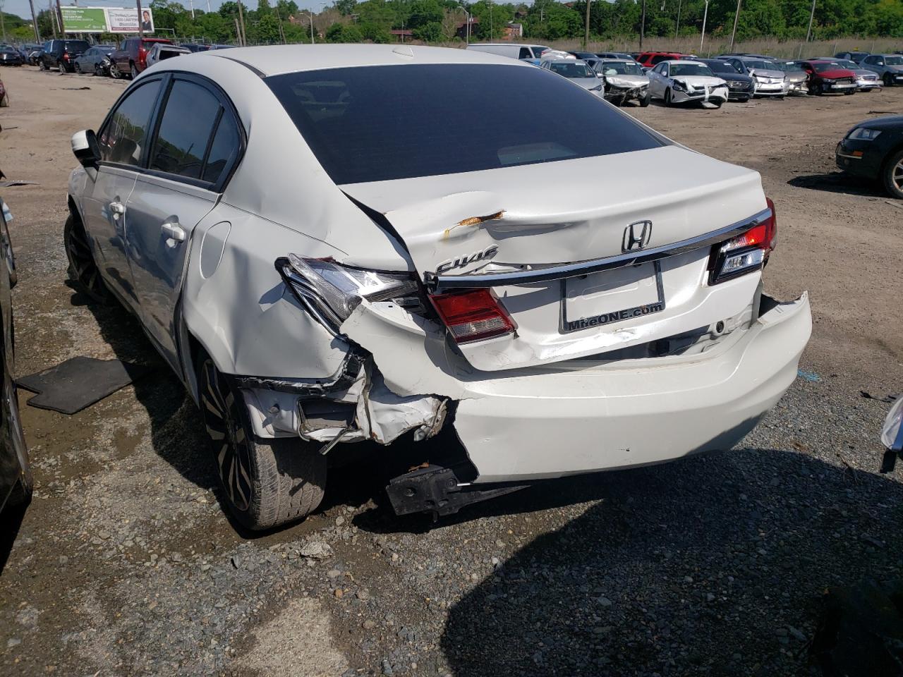 Photo 9 from auction – 2015 HONDA CIVIC EXL with VIN 19XFB2F96FE240644