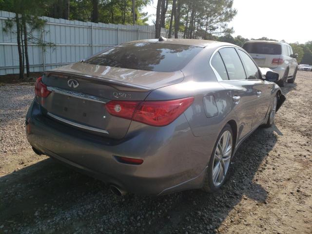 Photo 4 from auction – 2014 INFINITI Q50 BASE with VIN JN1BV7AP0EM673520