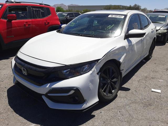 Photo 2 from auction – 2020 HONDA CIVIC EX with VIN SHHFK7H64LU409385