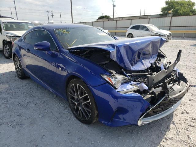 LEXUS RC 200T 2017 with VIN JTHHA5BC0H5005684 - Photo from auction