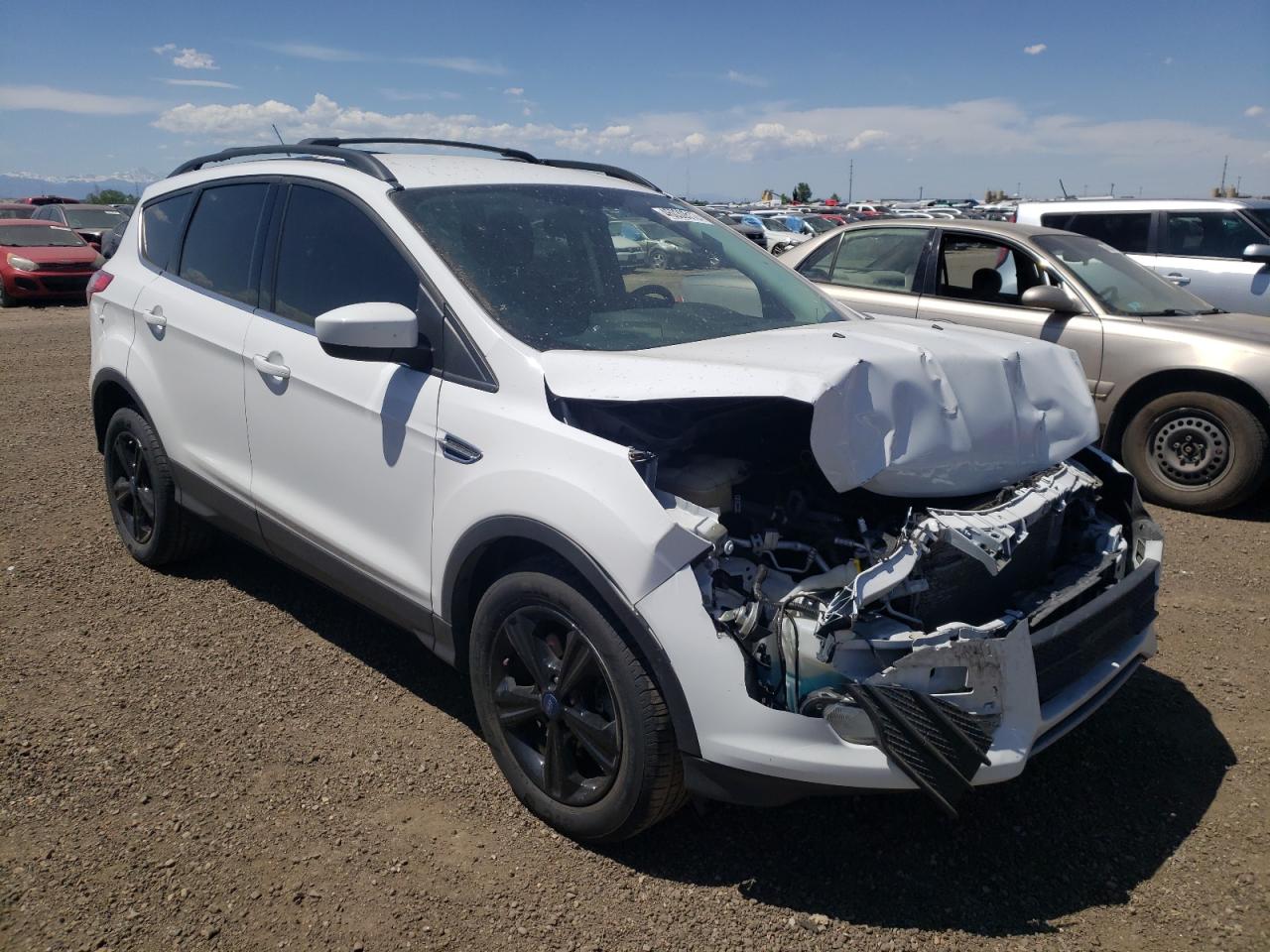 FORD ESCAPE SE 2015 with VIN 1FMCU9GX7FUB09786 - Photo from auction