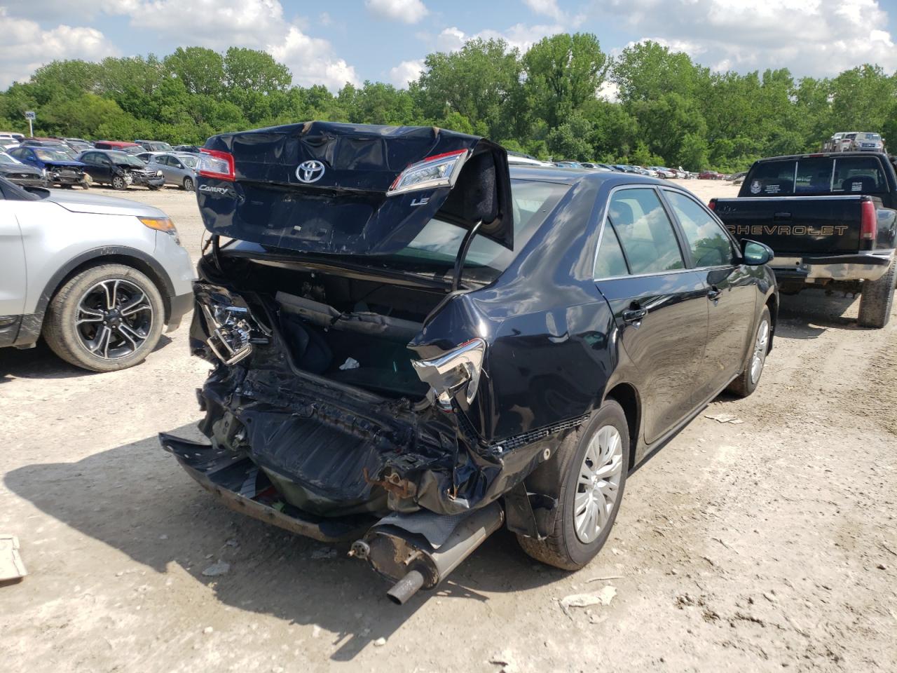 Photo 4 from auction – 2012 TOYOTA CAMRY BASE with VIN 4T1BF1FK9CU137694
