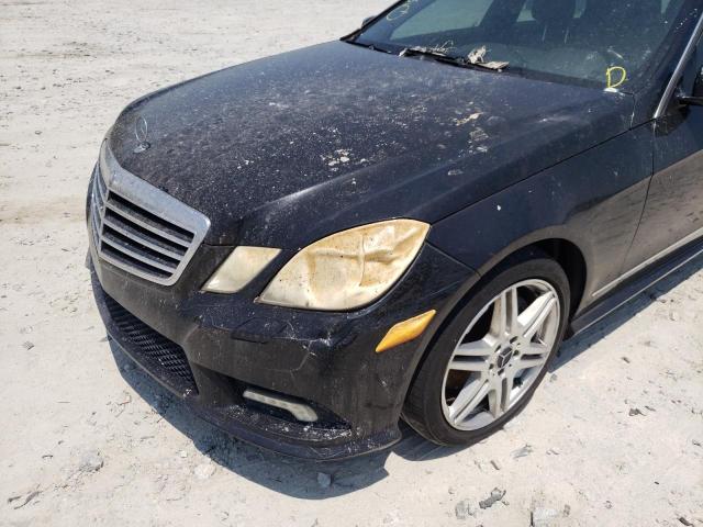 Photo 9 from auction – 2010 MERCEDES-BENZ E 550 with VIN WDDHF7CB1AA033601