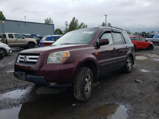 Photo 2 from auction – 2007 HONDA PILOT EXL with VIN 2HKYF18567H501141