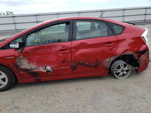 Photo 9 from auction – 2010 TOYOTA PRIUS with VIN JTDKN3DU2A1239926