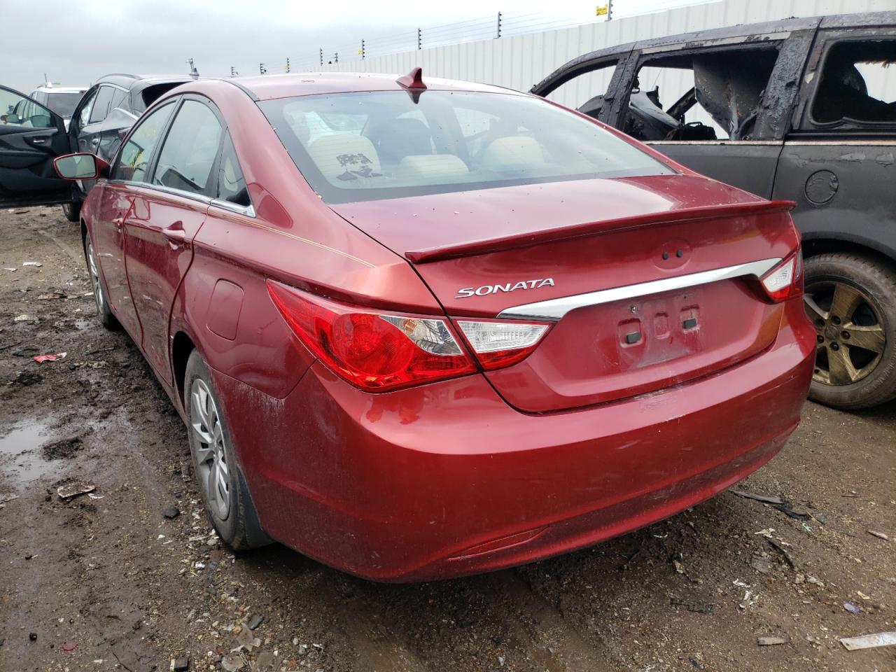 Photo 3 from auction – 2011 HYUNDAI SONATA GLS with VIN 5NPEB4AC9BH274089