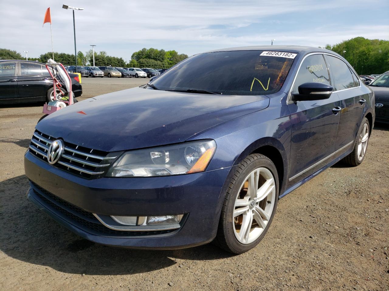 Photo 2 from auction – 2014 VOLKSWAGEN PASSAT SEL with VIN 1VWCN7A33EC031990