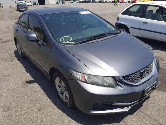 HONDA CIVIC LX 2013 with VIN 2HGFB2F55DH515680 - Photo from auction