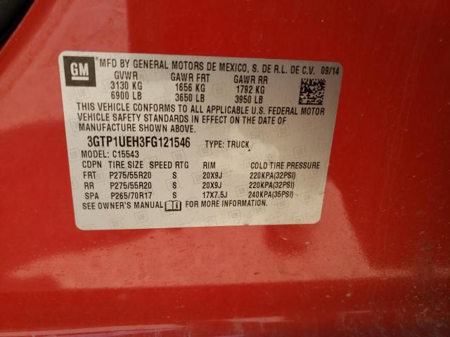 Photo 10 from auction – 2015 GMC SIERRA C15 with VIN 3GTP1UEH3FG121546
