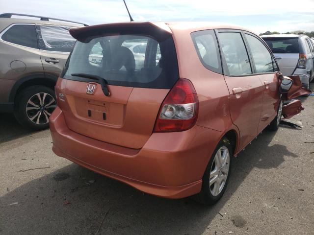 Photo 4 from auction – 2007 HONDA FIT S with VIN JHMGD38657S017905