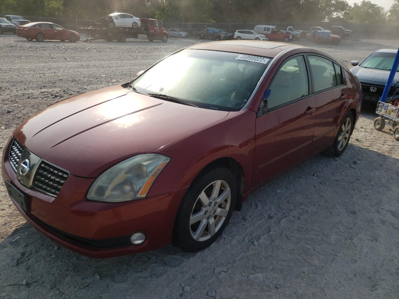 Photo 9 from auction – 2004 NISSAN MAXIMA with VIN 1N4BA41E94C838433