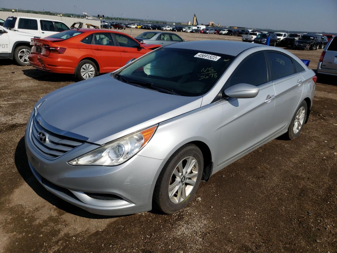 Photo 2 from auction – 2011 HYUNDAI SONATA GLS with VIN 5NPEB4AC0BH243698