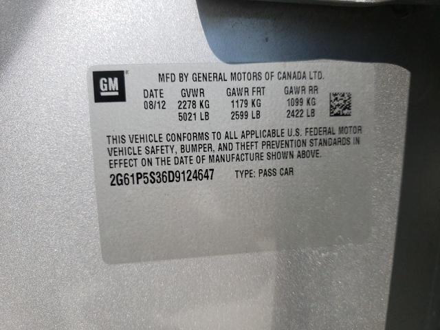 Photo 10 from auction – 2013 CADILLAC XTS LUXURY with VIN 2G61P5S36D9124647