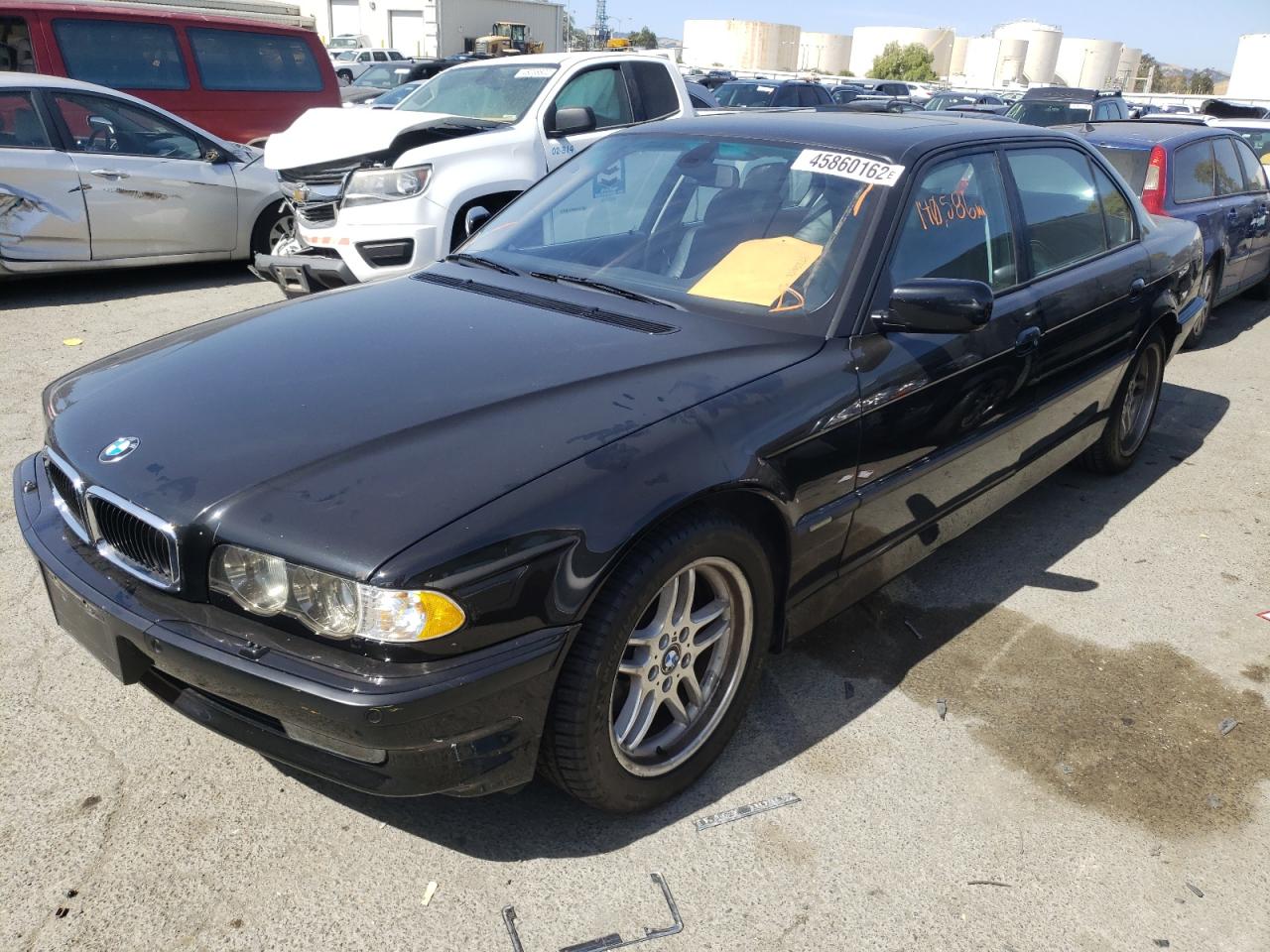 Photo 2 from auction – 2001 BMW 7 SERIES with VIN WBAGH83481DP22117
