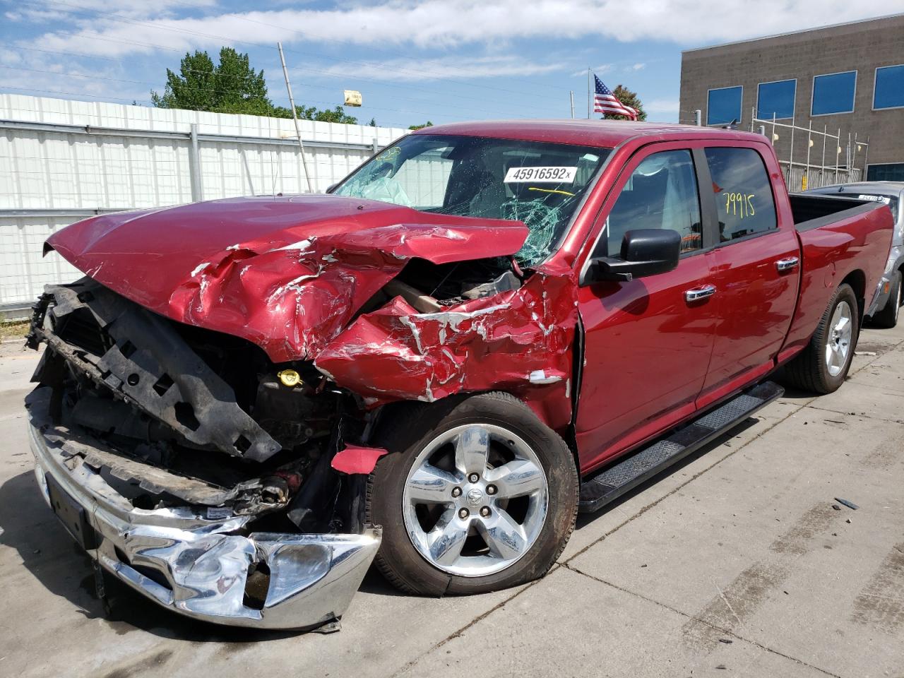 Photo 2 from auction – 2014 RAM 1500 SLT with VIN 1C6RR7TT7ES412091