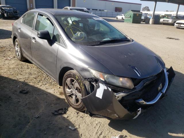 HONDA CIVIC LX 2013 with VIN 19XFB2F55DE239334 - Photo from auction