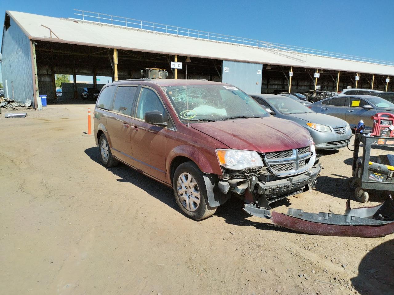 Photo 1 from auction – 2018 DODGE GRAND CARA with VIN 2C4RDGBG3JR304381