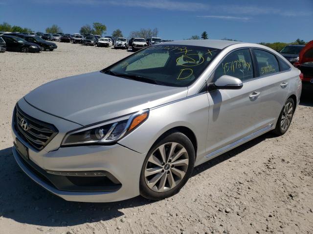 Photo 2 from auction – 2017 HYUNDAI SONATA SPO with VIN 5NPE34AF4HH460901