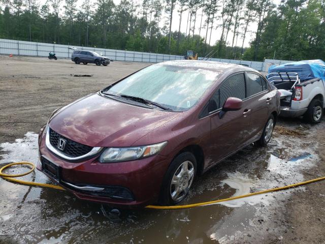 Photo 2 from auction – 2013 HONDA CIVIC LX with VIN 19XFB2F50DE026873