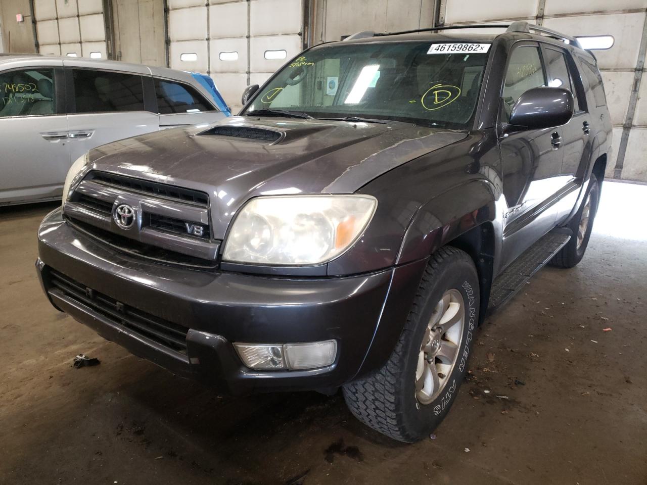 Photo 2 from auction – 2004 TOYOTA 4RUNNER SR with VIN JTEBT14RX48011878