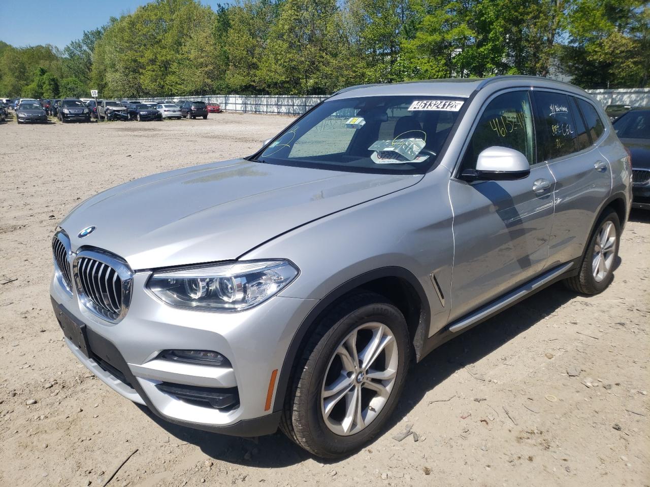 Photo 2 from auction – 2020 BMW X3 SDRIVE3 with VIN 5UXTY3C02L9B93286