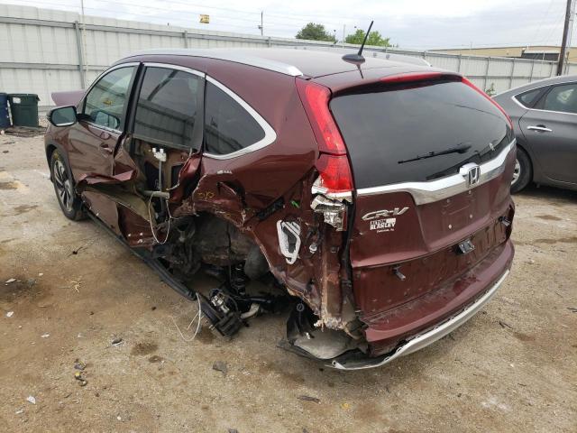 Photo 3 from auction – 2015 HONDA CR-V TOURI with VIN 5J6RM3H90FL018533