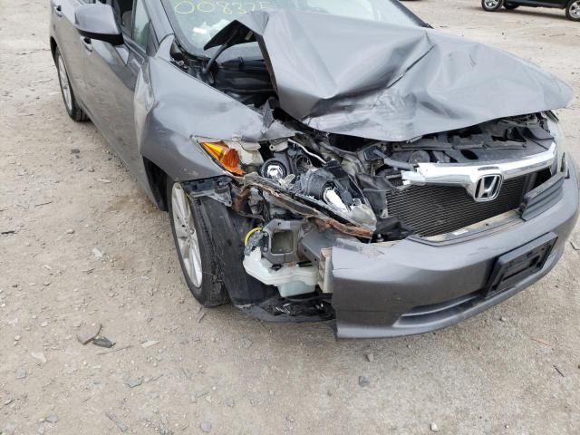 Photo 9 from auction – 2012 HONDA CIVIC EXL with VIN 19XFB2F92CE008375