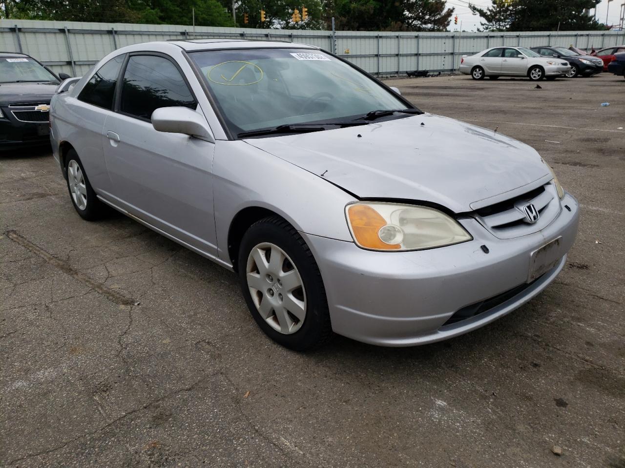HONDA CIVIC EX 2002 z numerem VIN 1HGEM22072L090933 - Zdjęcie z aukcji