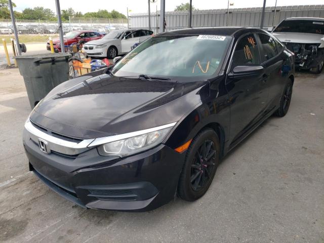 Photo 2 from auction – 2016 HONDA CIVIC LX with VIN 19XFC2F58GE092217