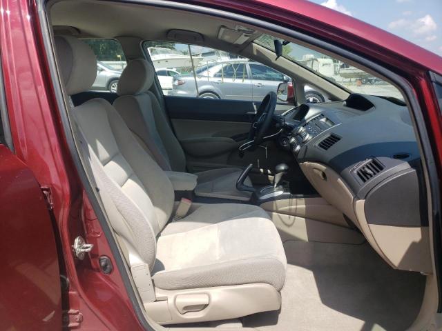Photo 5 from auction – 2009 HONDA CIVIC LX with VIN 19XFA16589E001031
