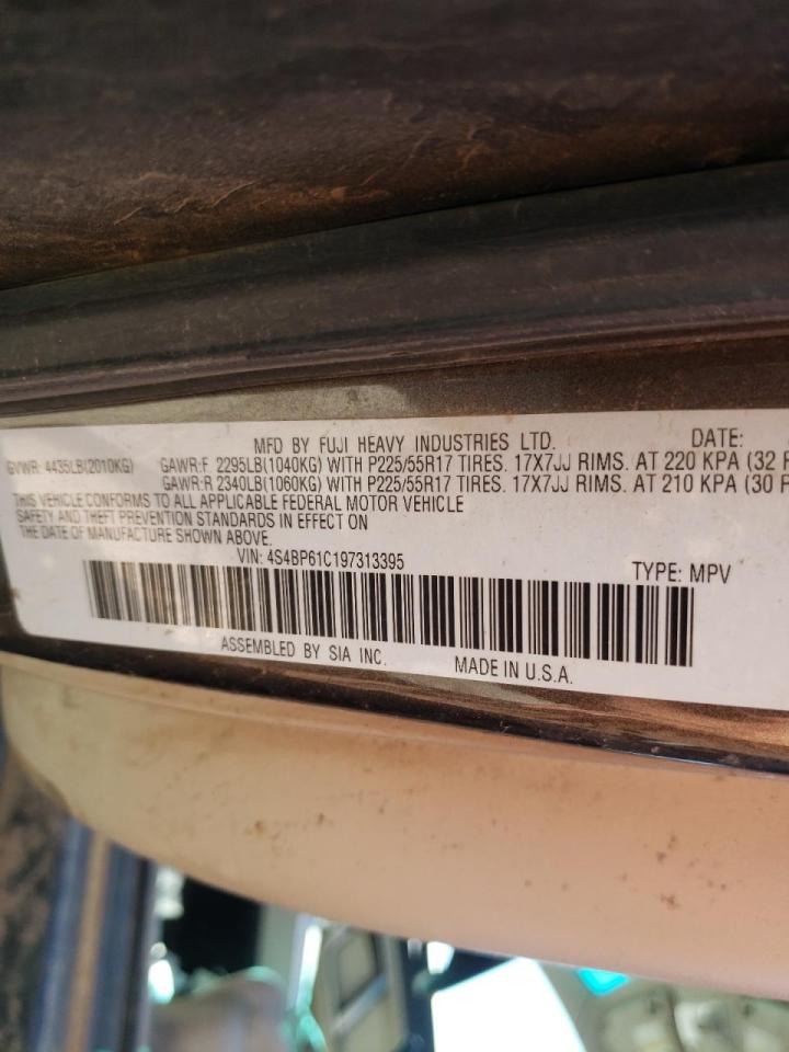 Zdjęcie 10 z aukcji – 2009 SUBARU OUTBACK 2. z VIN 4S4BP61C197313395