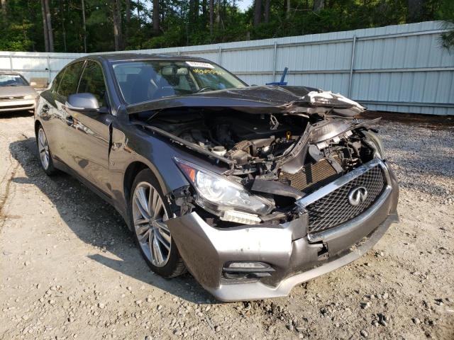 INFINITI Q50 BASE 2014 with VIN JN1BV7AP0EM673520 - Photo from auction